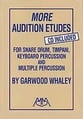 MORE AUDITION ETUDES BK/CD cover